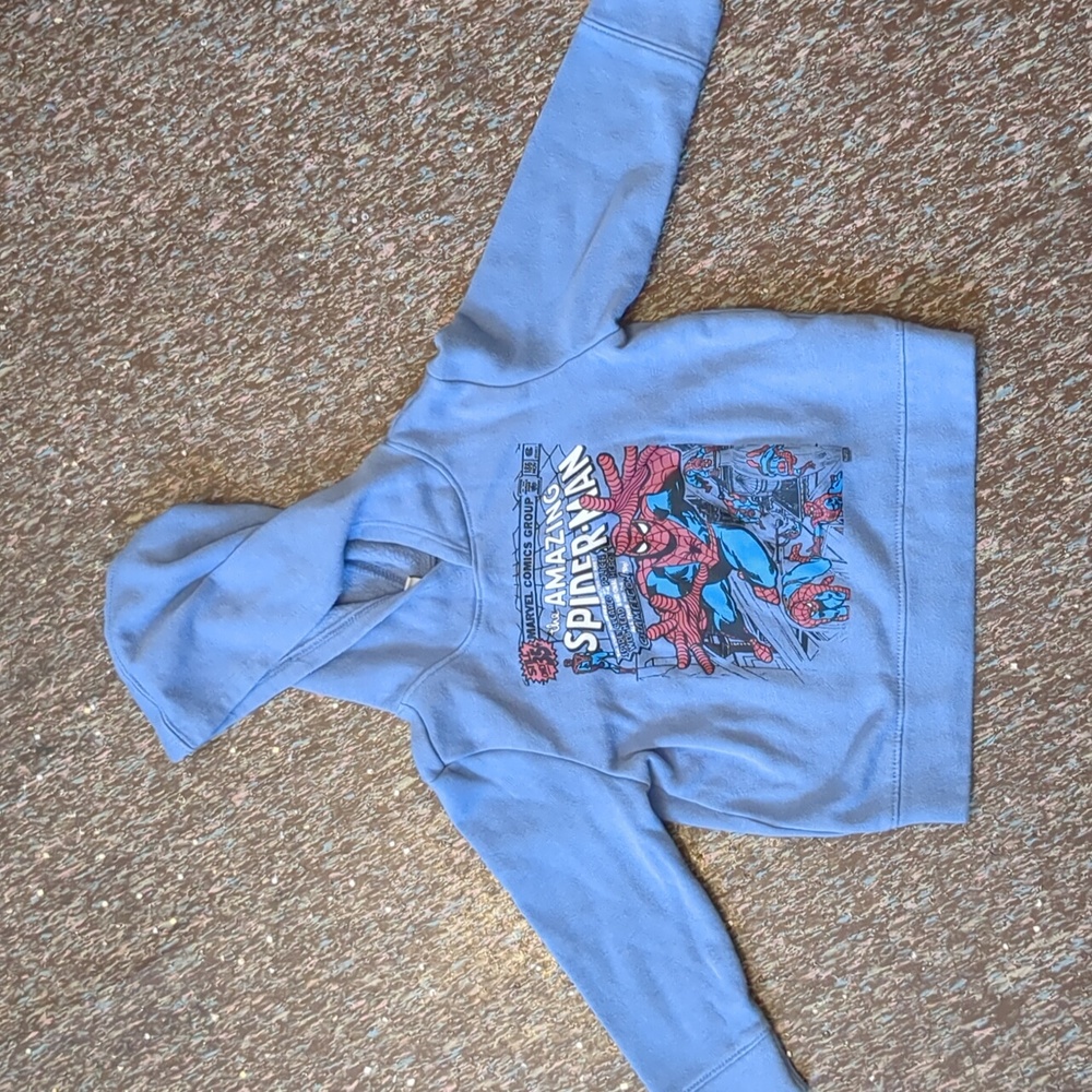 Soft Old Navy Spiderman hoodie, size 2